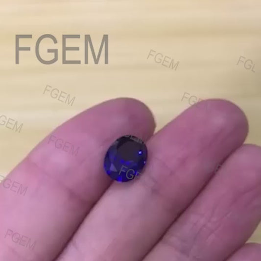 Sterling Silver 1.5CT Oval Blue Sapphire Cluster Promise Ring Vintage Blue Wedding Ring September Birthstone Gift Unique Blue Gemstone Ring