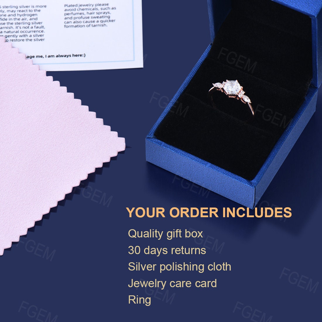 Hexagon Moissanite Ring Sterling Silver Engagement Ring Leaf Vine Solitaire Rings Diamonds Wedding Ring Bridal Anniversary Gift for Women