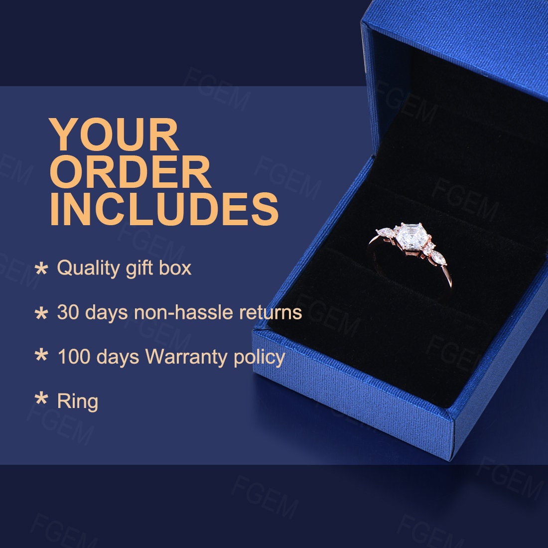 Unique Moon Leaf Nature Inspired Wedding Ring Set 1ct Round Diamond Moissanite Engagement Ring Set 14k Rose Gold 2pcs Bridal Ring Set Women