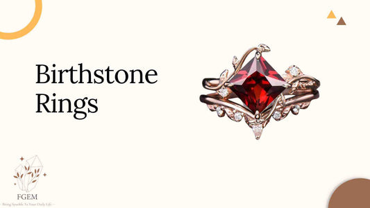 Gemstone Magic: Birthstone Rings | Sparkling Birthstone Rings