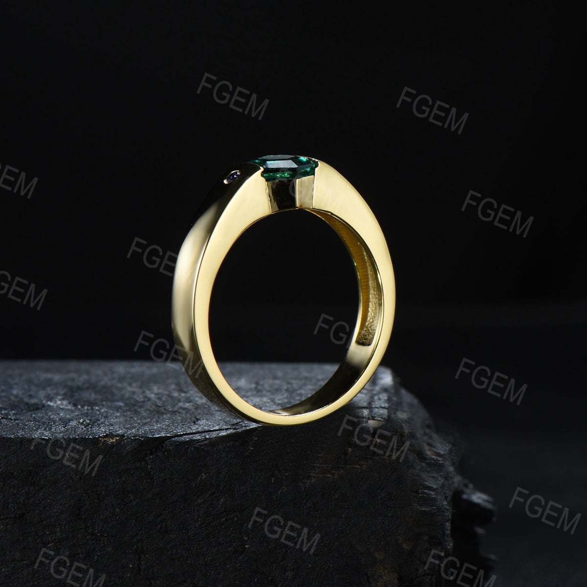 14K FG MENS store WEDDING RING