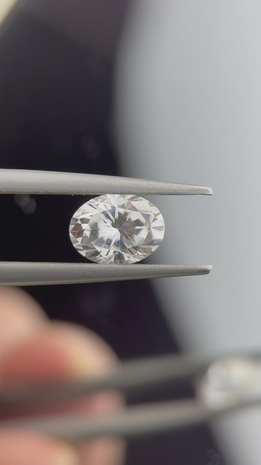 Nature Style Moissanite Ring Set Entangled Vines 1.5ct Oval Moissanite Ring Vintage Leaf Band Ring Moissanite Botanical Ring Proposal Gifts